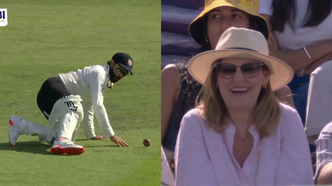 Watch Ravindra Jadeja Suffers Hilarious Wardrobe Malfunction Leaves Edgbaston Crowd In Splits