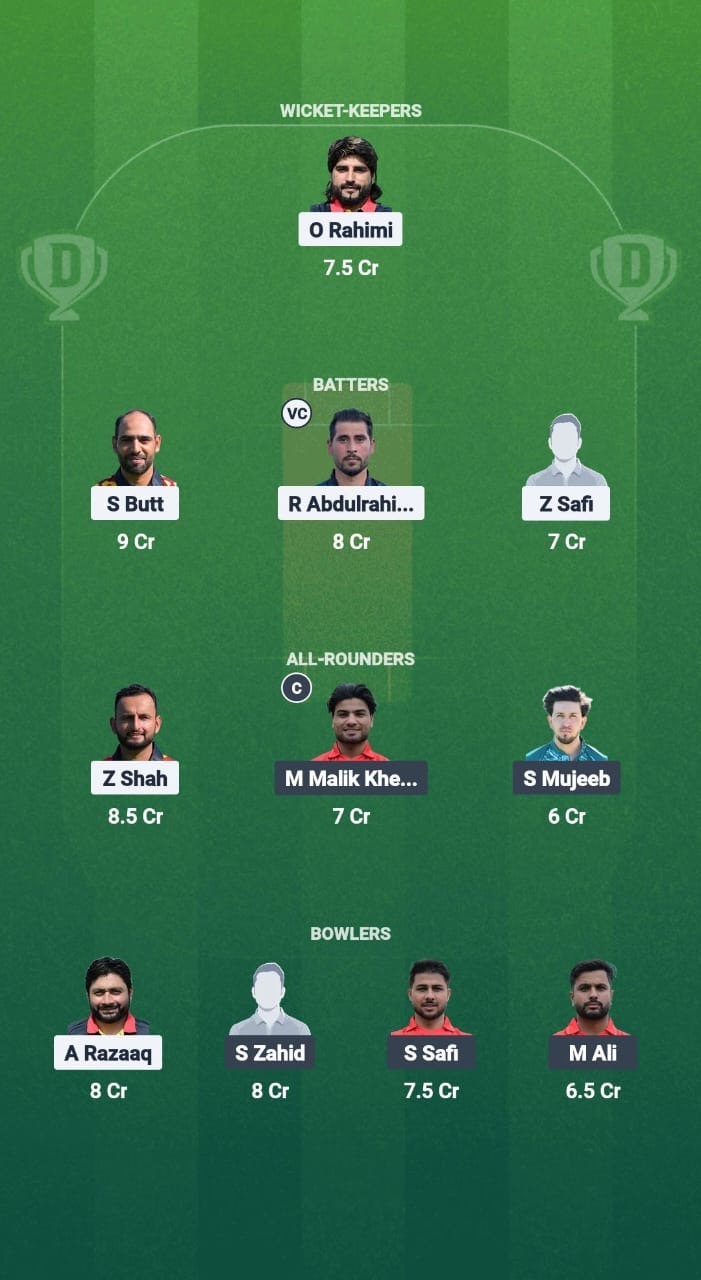 HT vs LS Dream11 Prediction Fantasy Cricket Tips Dream11 Team ECS T10 Belgium