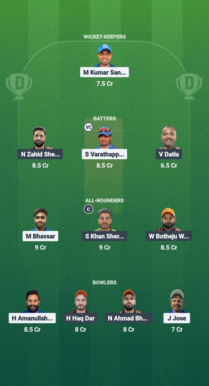 KRM vs FEK Dream11 Prediction Fantasy Cricket Tips Dream11 Team Kuwait T20 Summer League 2025 