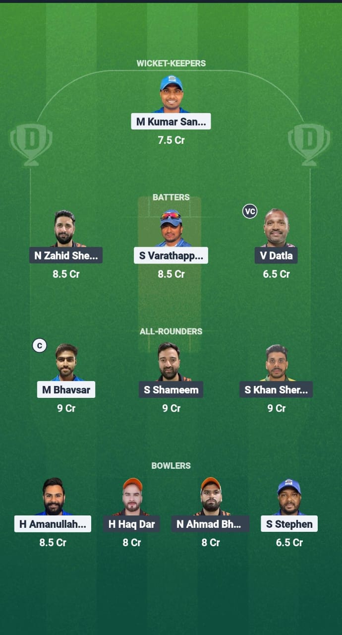 KRM vs FEK Dream11 Prediction Fantasy Cricket Tips Dream11 Team Kuwait T20 Summer League 2025 