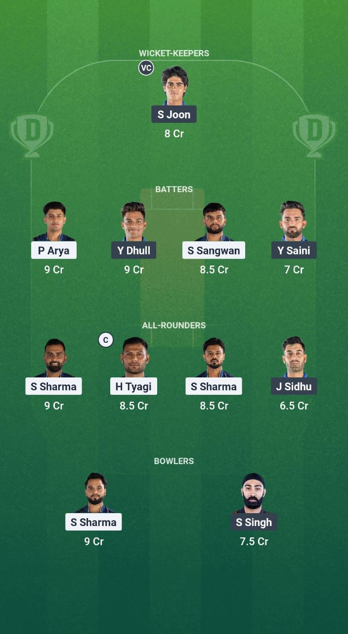 ODW vs CDK Dream11 Prediction Fantasy Cricket Tips Dream11 Team Delhi T20 Premier League 2025