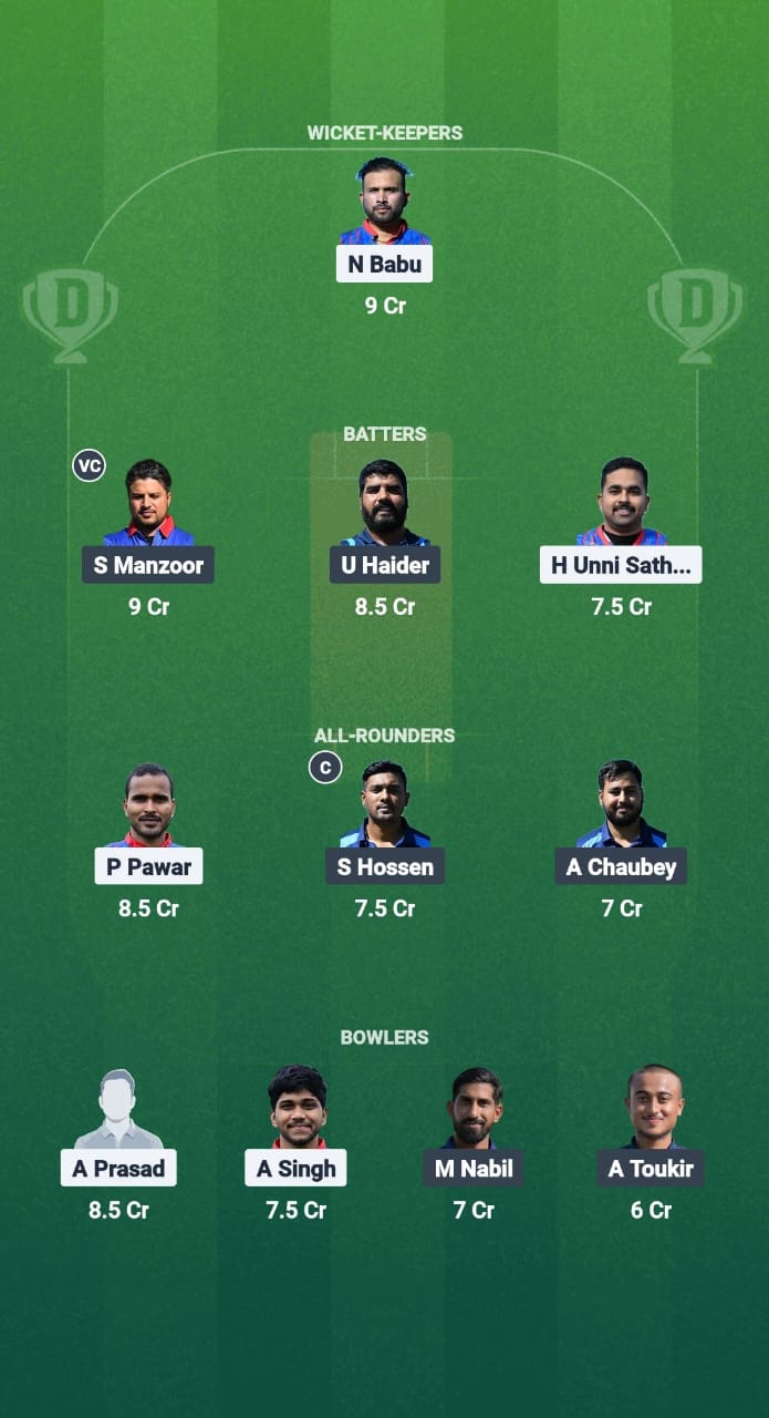 ZA vs ZAS Dream11 Prediction Fantasy Cricket Tips Dream11 Team ECS T10 Croatia 2025