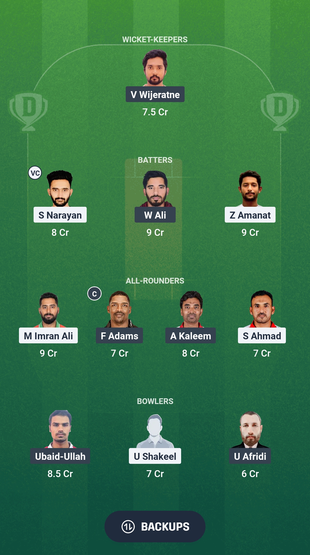 YSG vs MAT Dream11 Prediction Fantasy Cricket Tips Dream11 Team Oman D20 League 2025