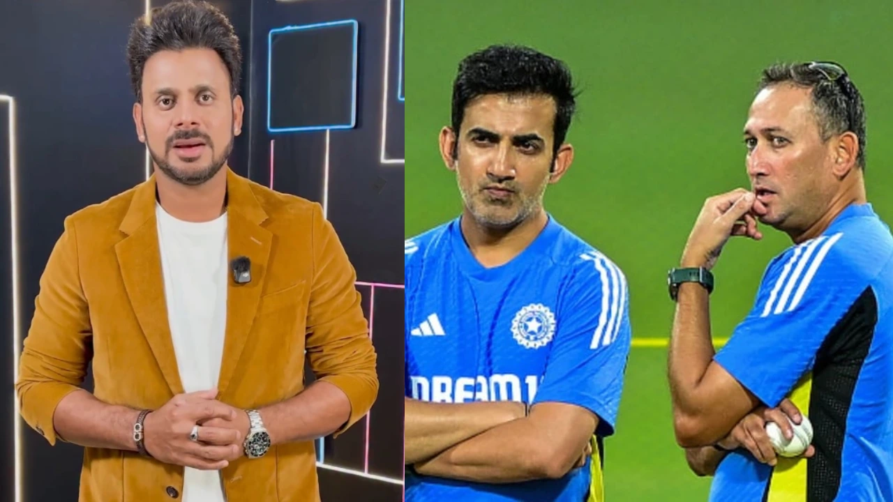 Manoj Tiwary, Gautam Gambhir and Ajit Agarkar