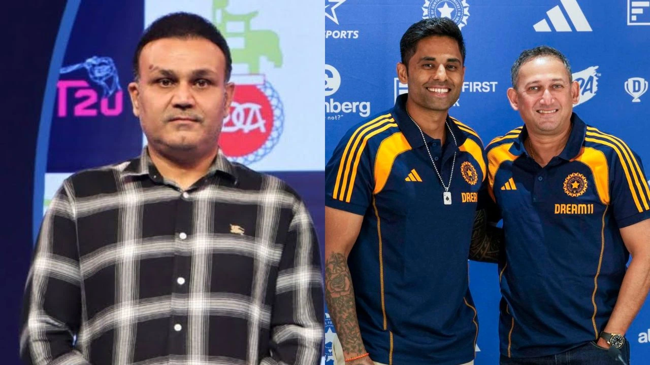 Virender Sehwag Suryakumar Yadav Ajit Agarkar