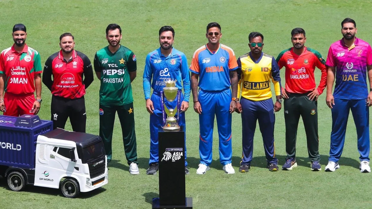 Asia Cup 2025 India Pakistan Salman Agha Suryakumar Yadav Rashid Khan 1