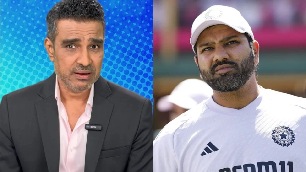 Sanjay Manjrekar and Rohit Sharma