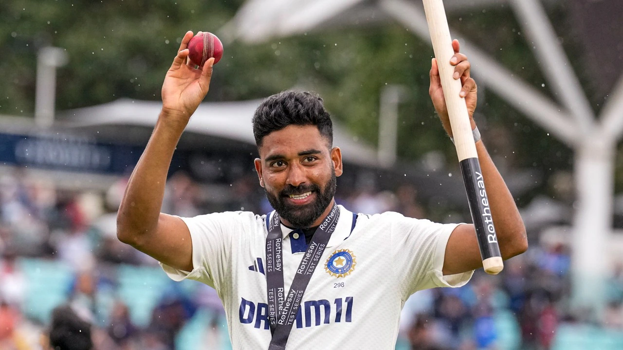 Mohammed Siraj beats Matt Henry, Jayden Seales to win ICC Player of the Month award for August 2025