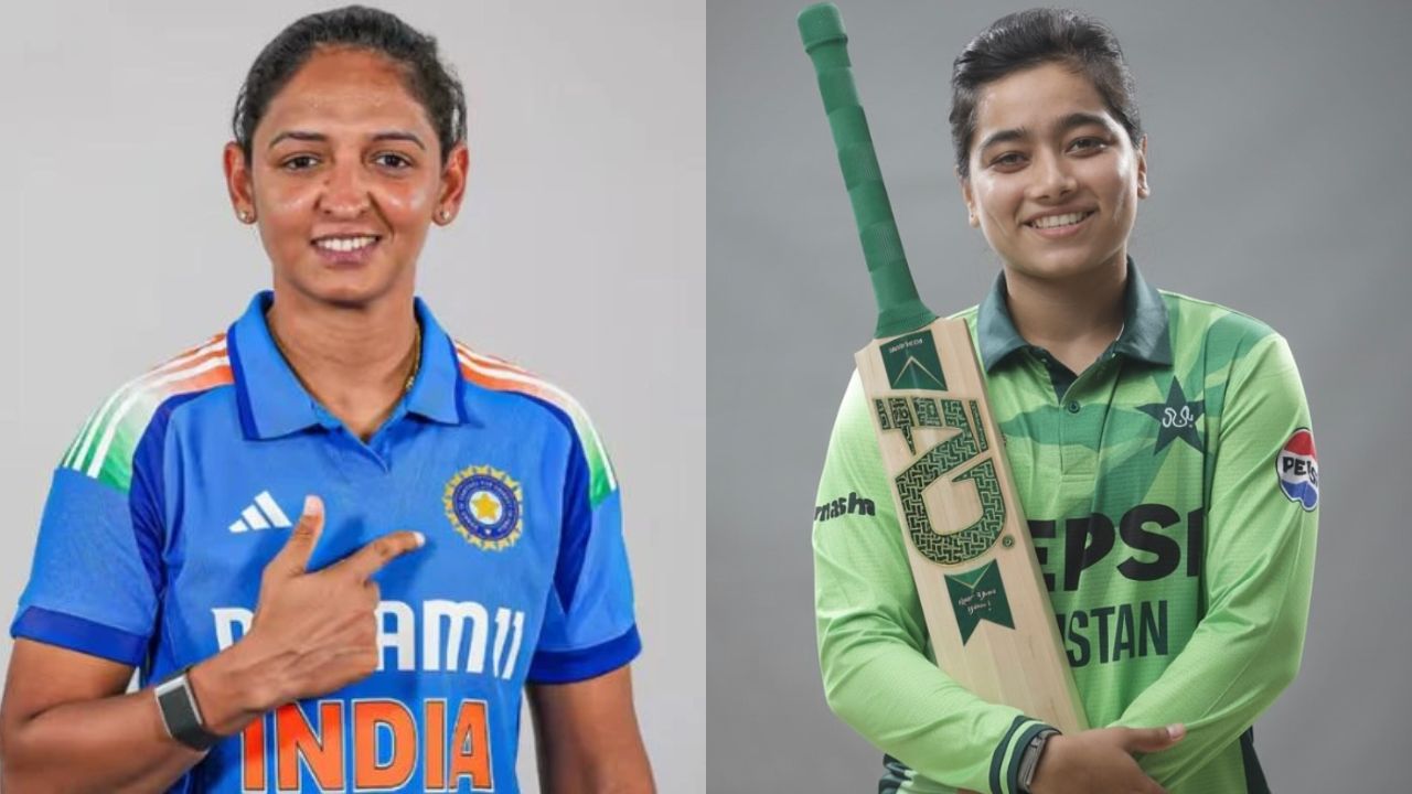 India Vs Pakistan Harmanpreet Kaur Fatima Sana
