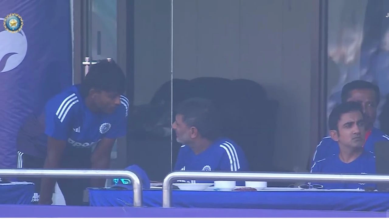 Watch Sitanshu Kotak Scolds Sai Sudharsan In Dressing Room After He Fails To Hit A Ton Vs West Indies In Delhi 3