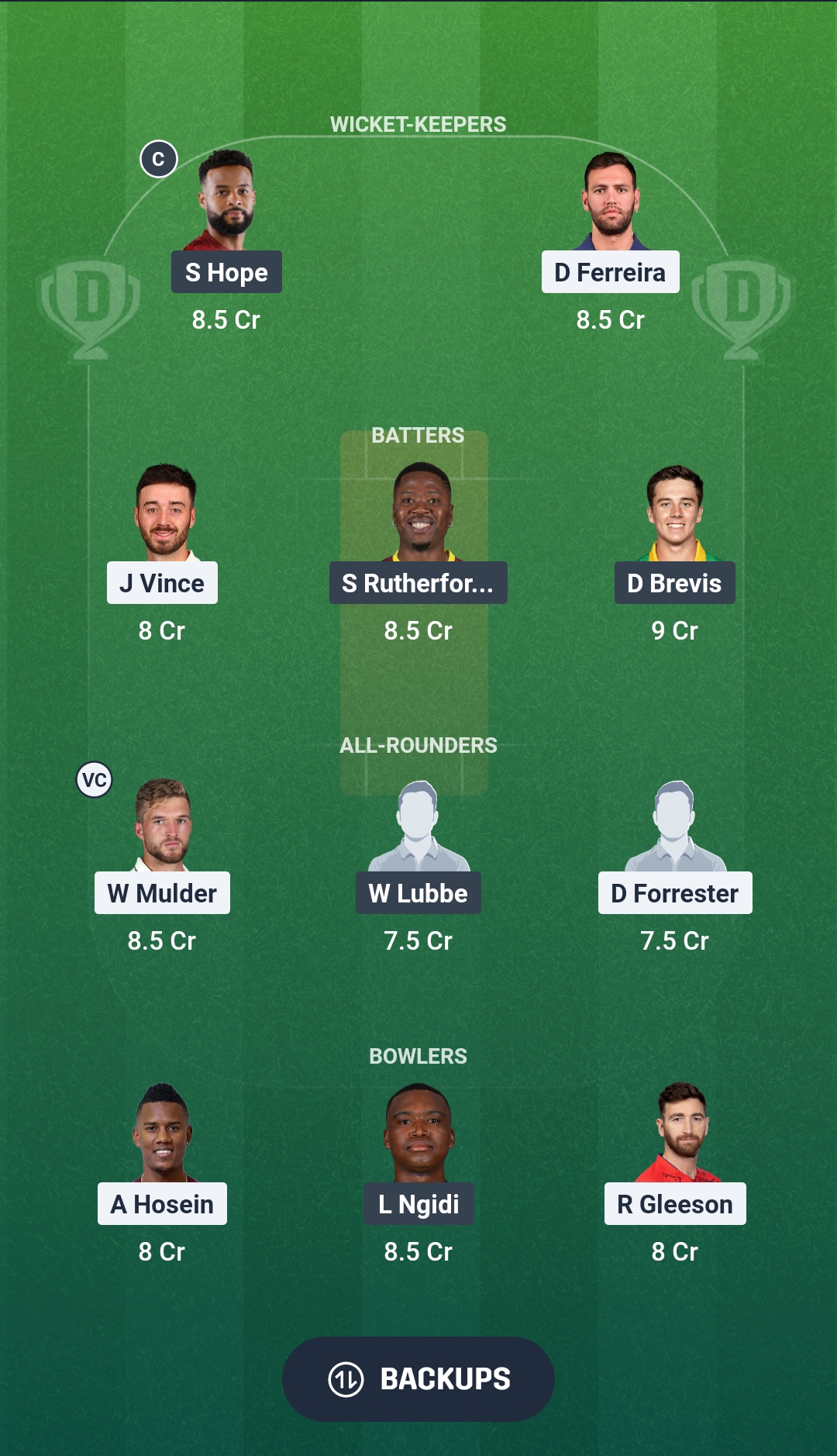 JSK vs PC Dream11 Prediction Fantasy Cricket Tips Dream11 Team SA20 LEAGUE 2026 